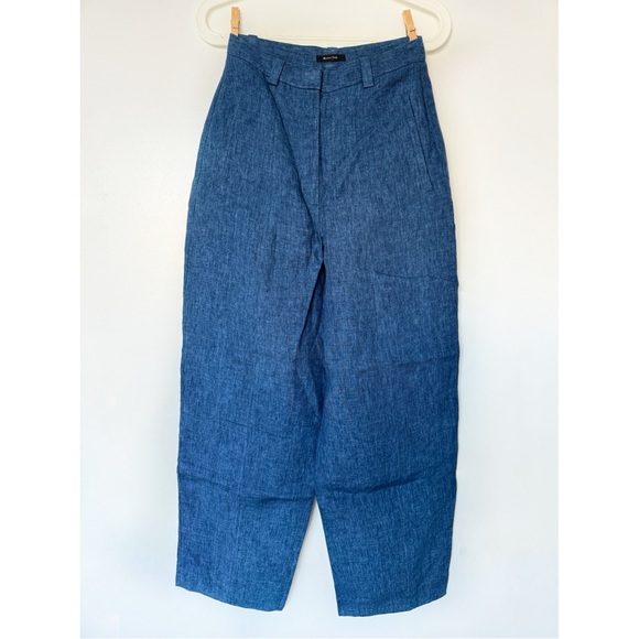 Massimo Dutti 100% Linen Trousers - Picture 4 of 15